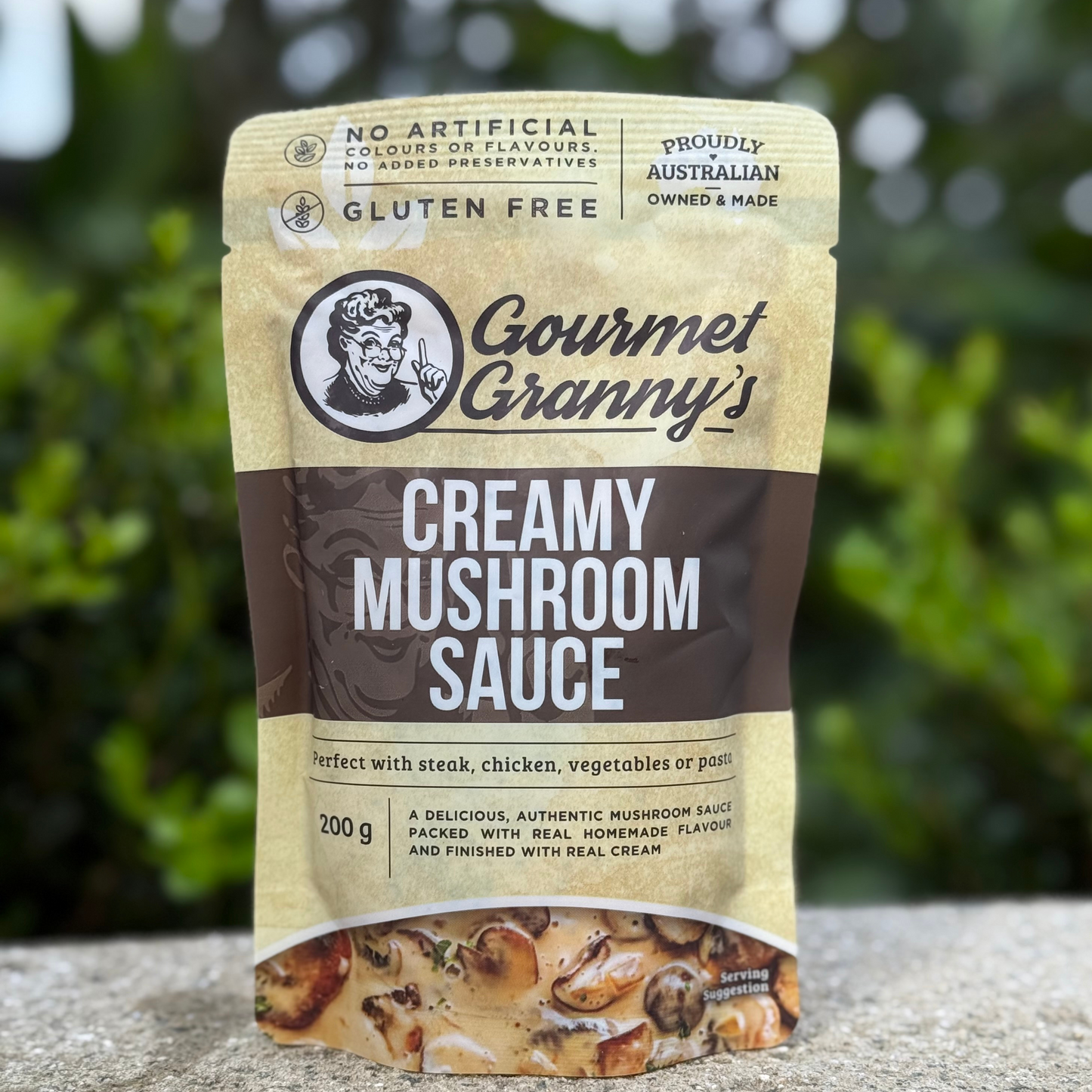 Gourmet Granny's Creamy Mushroom Sauce Gravy