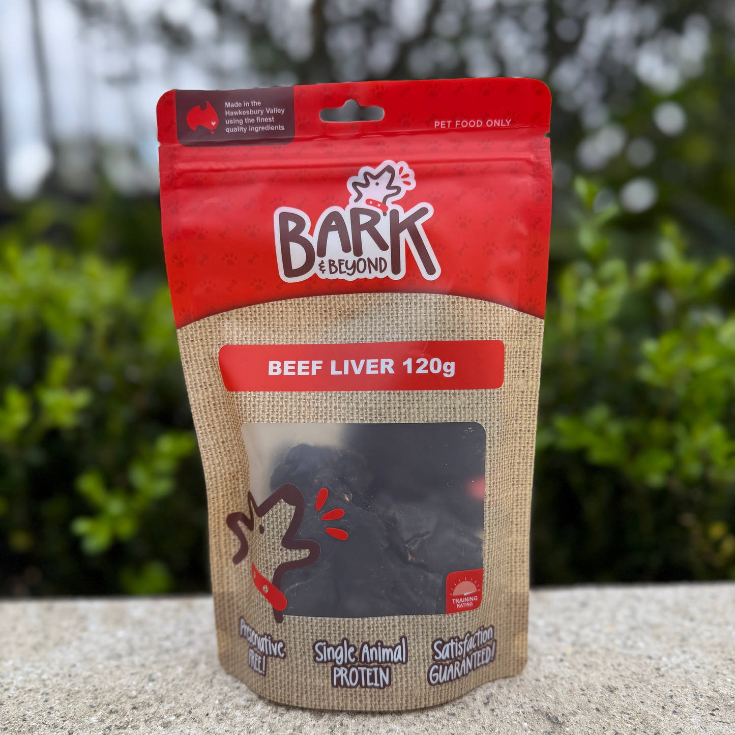 Bark And Beyond- Beef Liver 120g