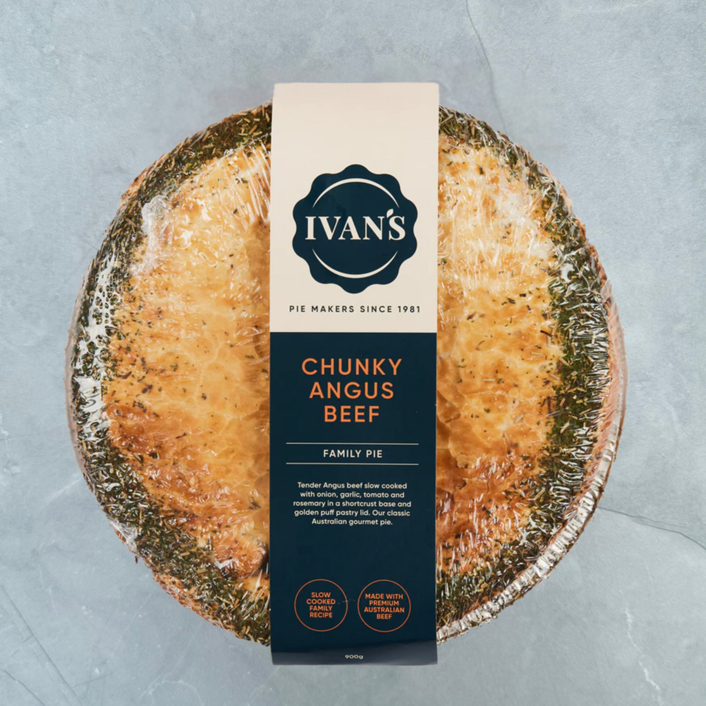 Chunky Angus Beef Pie - Family