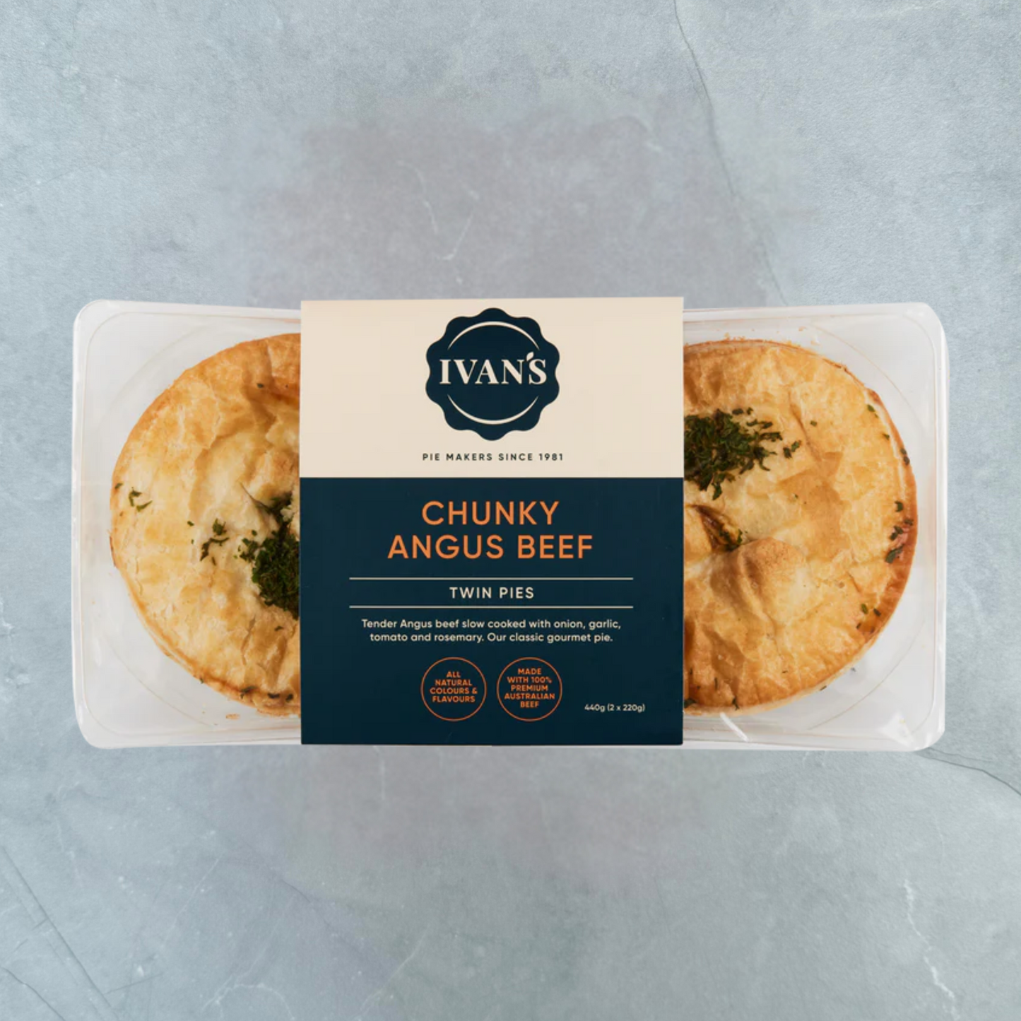 Aussie Beef Pies - Twin Pack