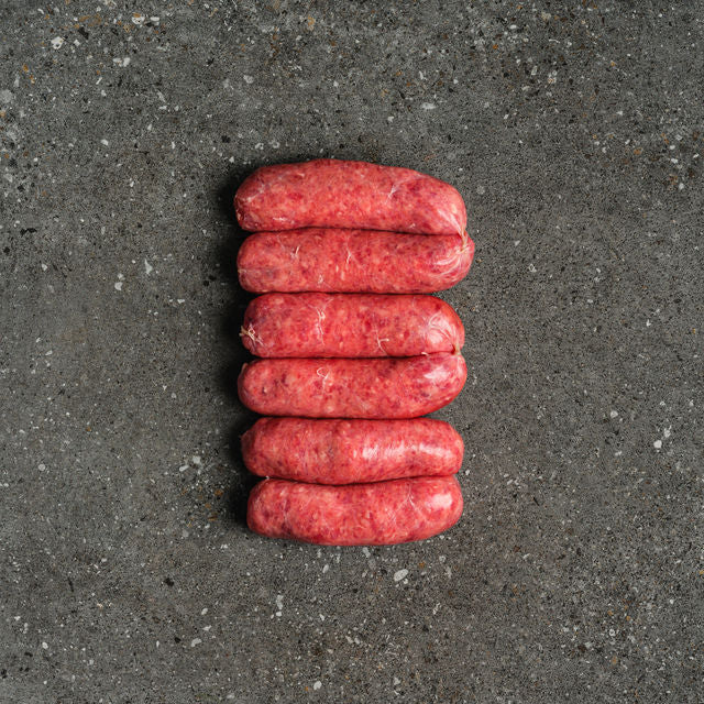 Gourmet Beef Sausages - 1 Pack