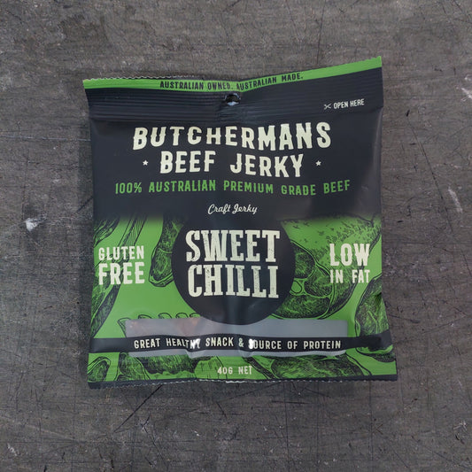 Butchermans Beef Jerky - Sweet Chilli