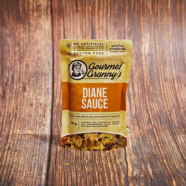 Gourmet Granny's Diane Sauce Gravy Bush's Meats